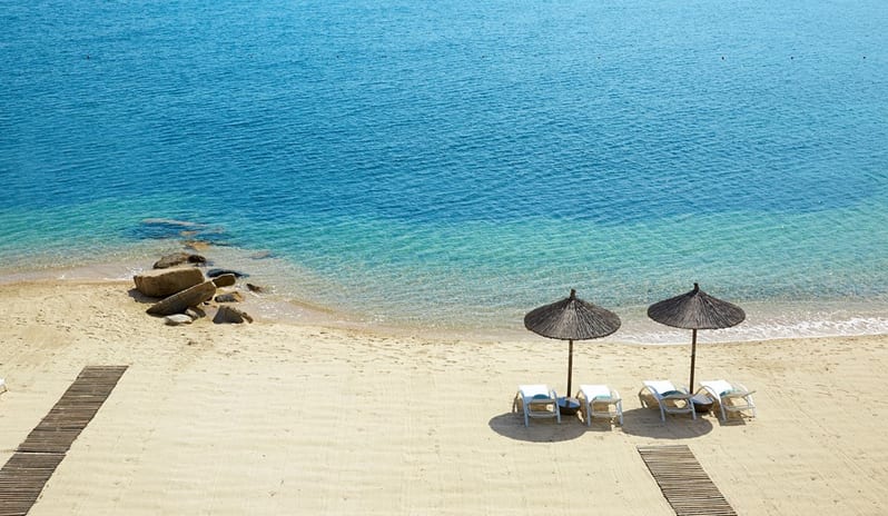 EAGLES PALACE BEACH AERIAL VIEW